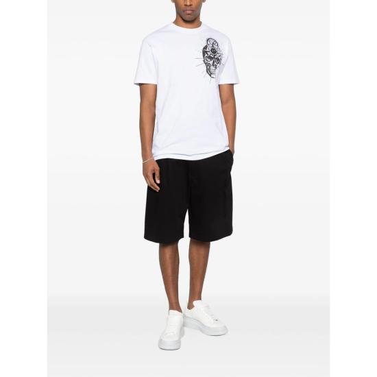 26SS 필립 플레인 반팔 티셔츠 MTK8857 PJY002N 01 WHITE - PHILIPP PLEIN