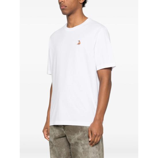 26SS 메종키츠네 반팔 티셔츠 QM00102KJ7026 WHITE - MAISON KITSUNE