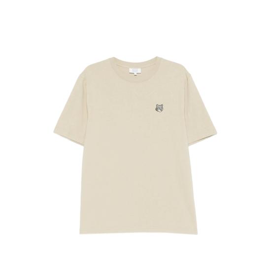 26SS 메종키츠네 폭스 헤드 컴포트 티셔츠 PM00108KJ7025 TEALE NEUTRALS