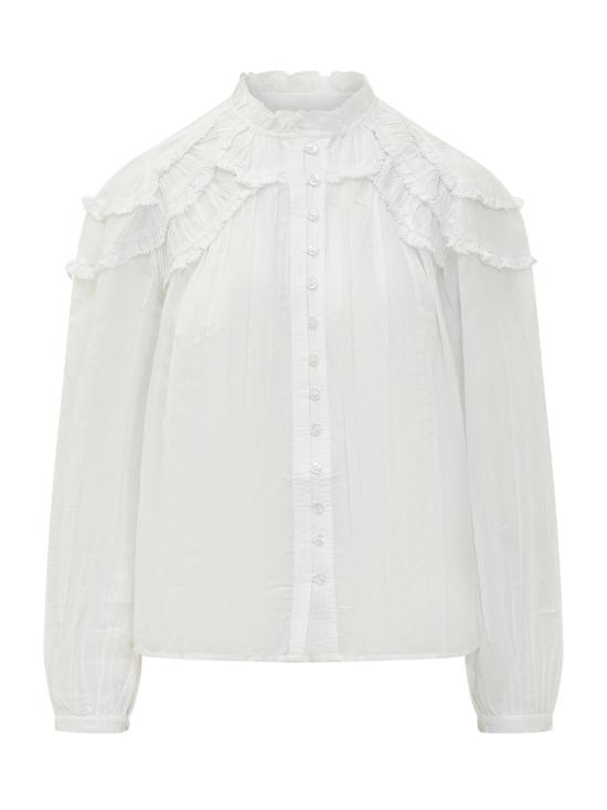 26SS 이자벨마랑에뚜왈 셔츠 25AHT0681FBB3J04E 20WH WHITE