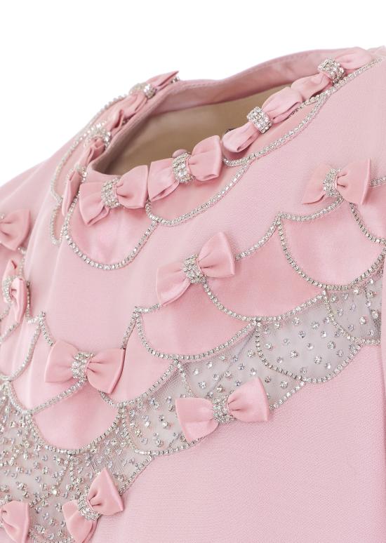 26SS 발렌티노 가라바니 미디 원피스 VAHG61CF R13 Pink - VALENTINO GARAVANI