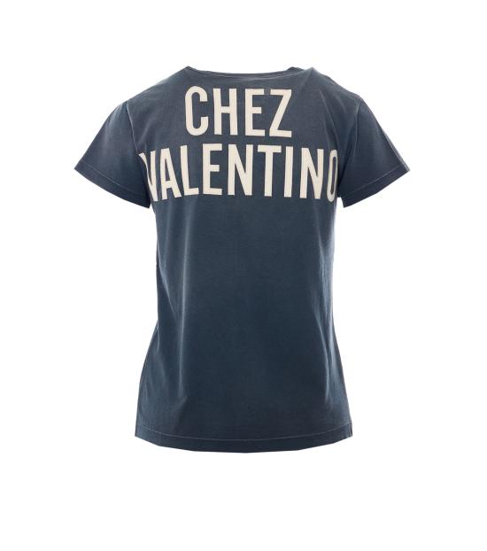 26SS 발렌티노 가라바니 반팔 티셔츠 MG24Y9GL TB1 Black - VALENTINO GARAVANI