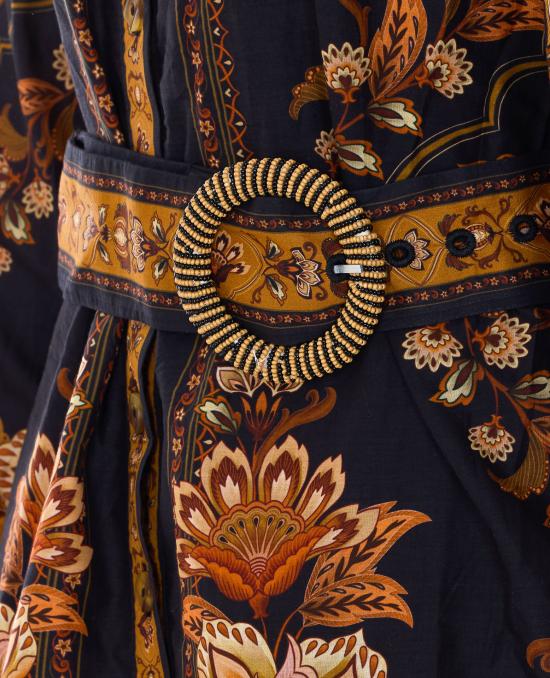 26SS 팜 리오 미디 원피스 344142 26068 Black - FARM RIO