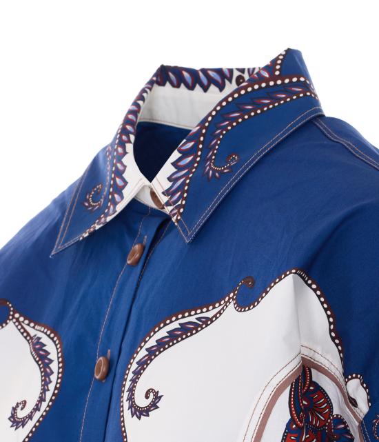 26SS 팜 리오 셔츠 344003 26006 Blue - FARM RIO