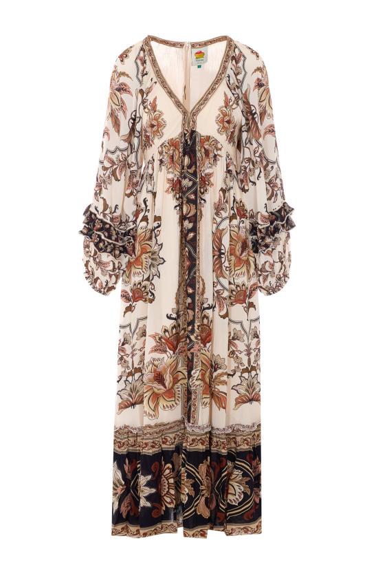 26SS 팜 리오 미디 원피스 344140 26069 Beige