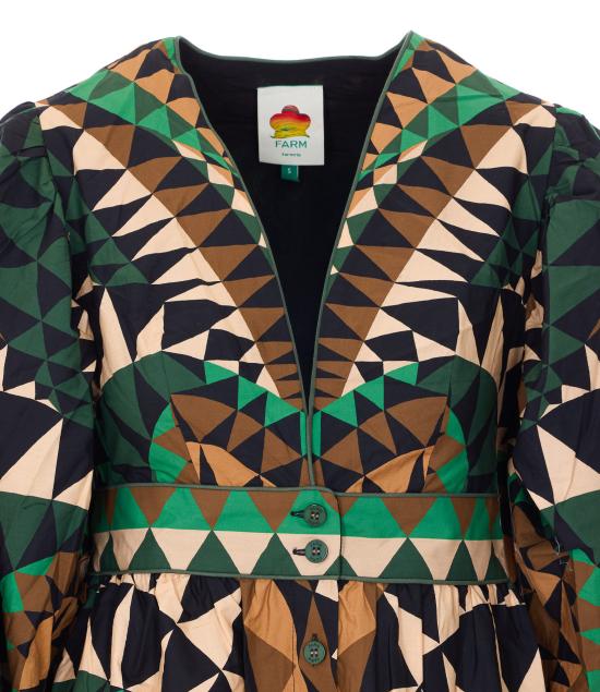 26SS 팜 리오 미디 원피스 351132 26059 Green - FARM RIO