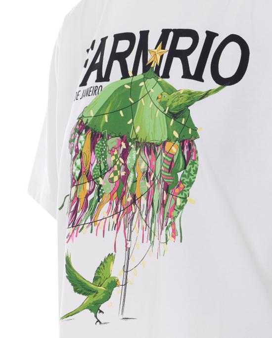 26SS 팜 리오 반팔 티셔츠 354563 L0025 White - FARM RIO