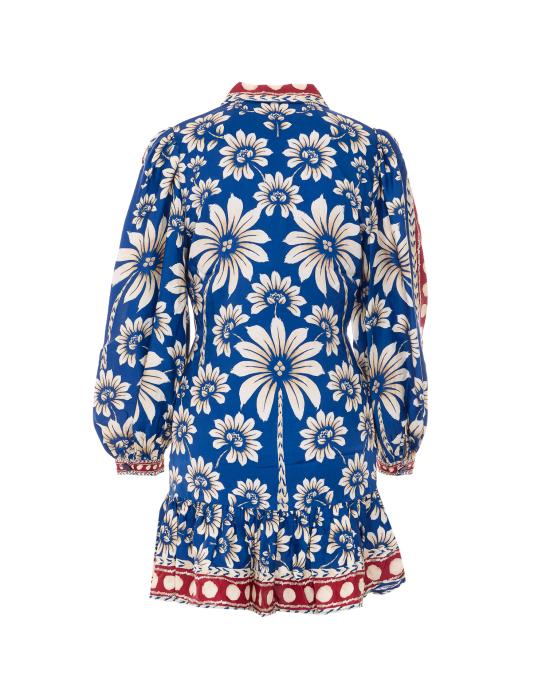 26SS 팜 리오 미디 원피스 350091 26067 Blue - FARM RIO