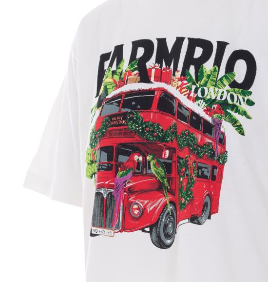 26SS 팜 리오 반팔 티셔츠 354561 L0025 White - FARM RIO