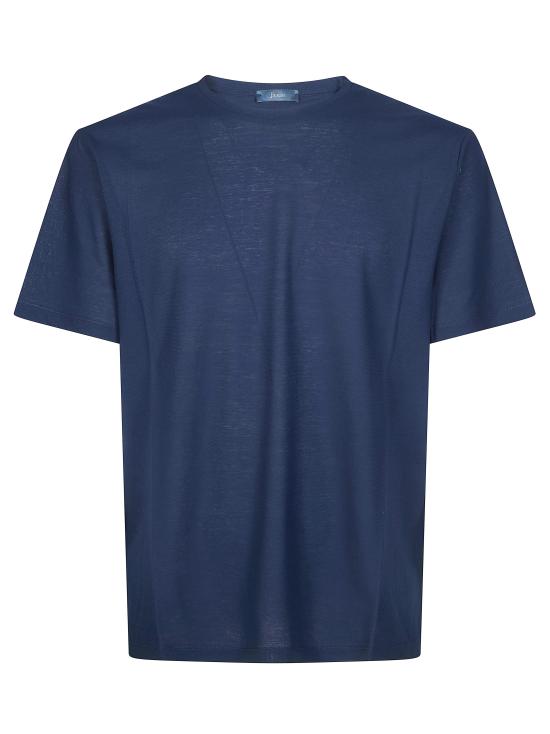 26SS 에르노 반팔 티셔츠 JG000166U52005 9200 BLU