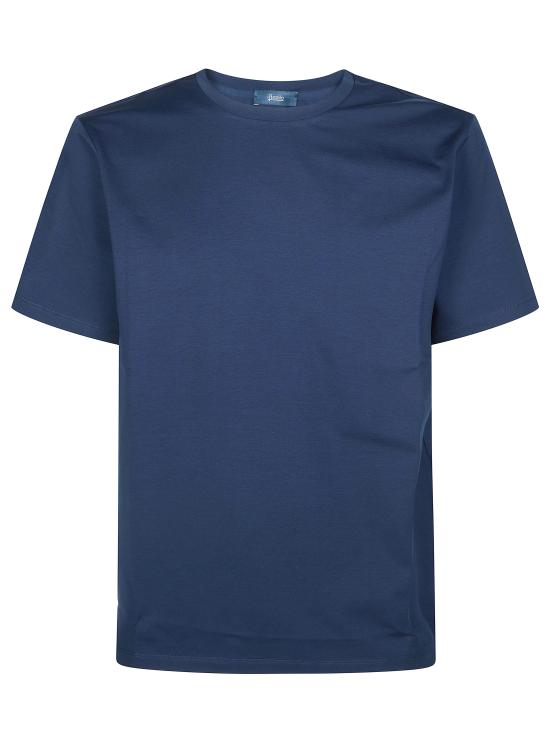 26SS 에르노 반팔 티셔츠 JG000174U52003 9200 BLU