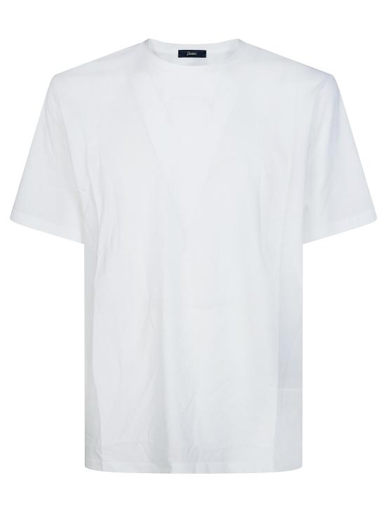 26SS 에르노 반팔 티셔츠 JG000166U52005 1000 BIANCO