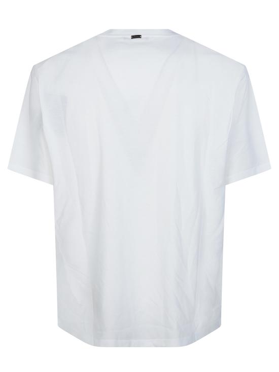 26SS 에르노 반팔 티셔츠 JG000166U52005 1000 BIANCO - HERNO