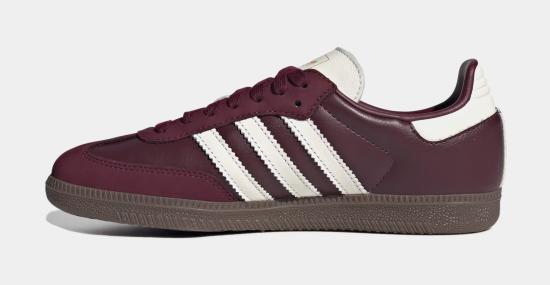  아디다스 스니커즈 JR8844 Maroon Off White Gum DOM - ADIDAS
