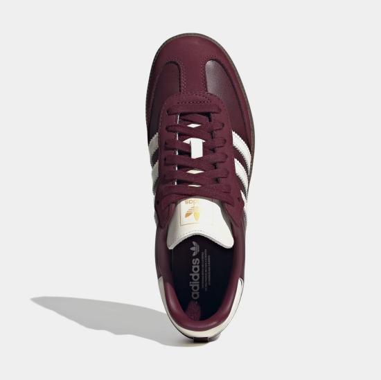  아디다스 스니커즈 JR8844 Maroon Off White Gum DOM - ADIDAS