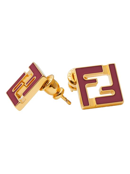 26SS 펜디 이어링 8AL294 TL9 F1UXX ORO SOFT ROSSO SCURO - FENDI