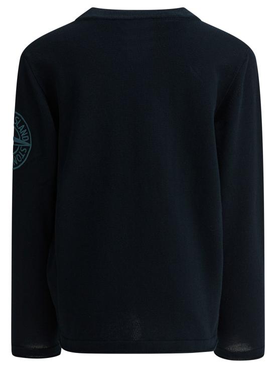 26SS [키즈] 스톤 아일랜드 캐시미어 니트 5100012S00B2V0020 Blue - STONE ISLAND