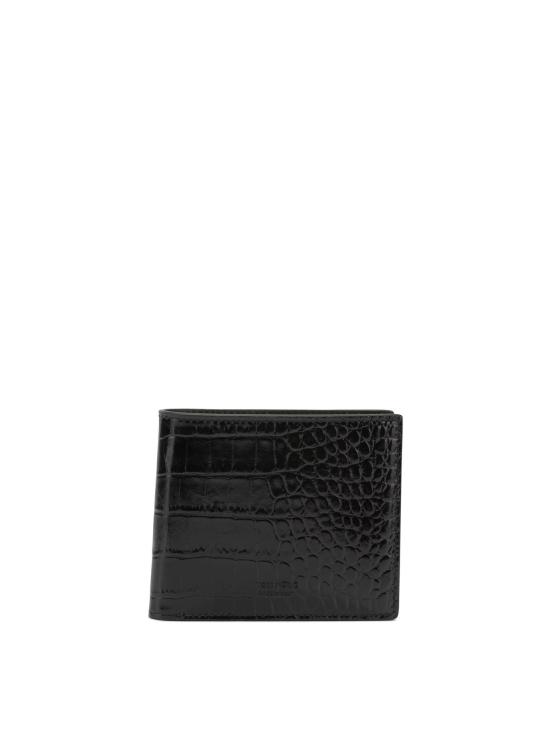 26SS 톰포드 카프 레더 바이폴드 지갑 Y0228LCL439SEDB Brown