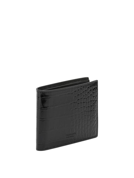26SS 톰포드 카프 레더 바이폴드 지갑 Y0228LCL439SEDB Brown - TOMFORD