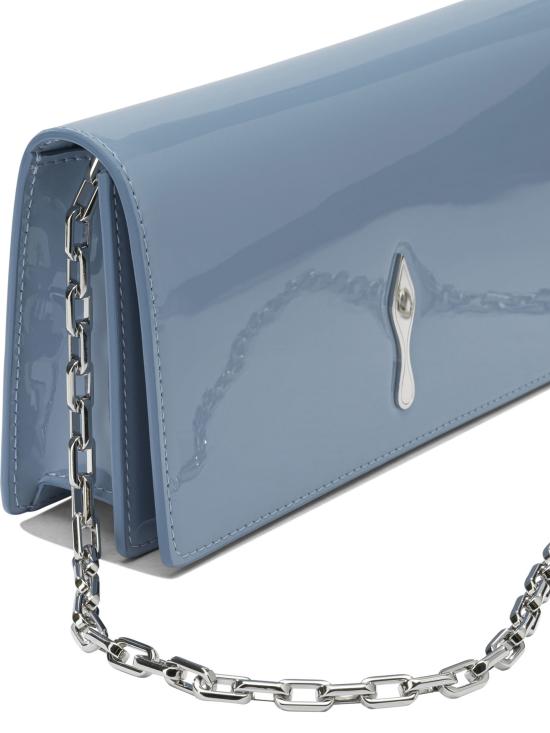 26SS 크리스챤 루부탱 클러치/파우치 12650804396 Light blue - CHRISTIAN LOUBOUTIN