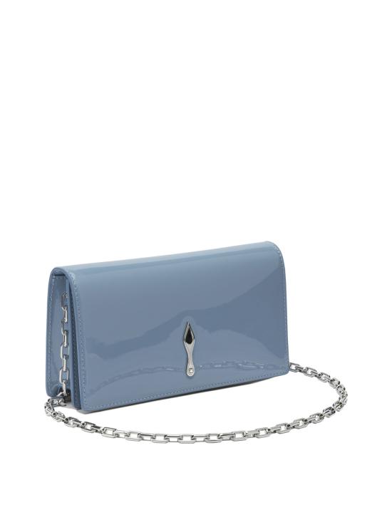 26SS 크리스챤 루부탱 클러치/파우치 12650804396 Light blue - CHRISTIAN LOUBOUTIN