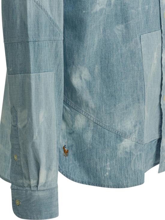 26SS 폴로 랄프로렌 긴팔 셔츠 710B142600017135 PIECED CHAMBRAY Blue - POLO RALPH LAUREN