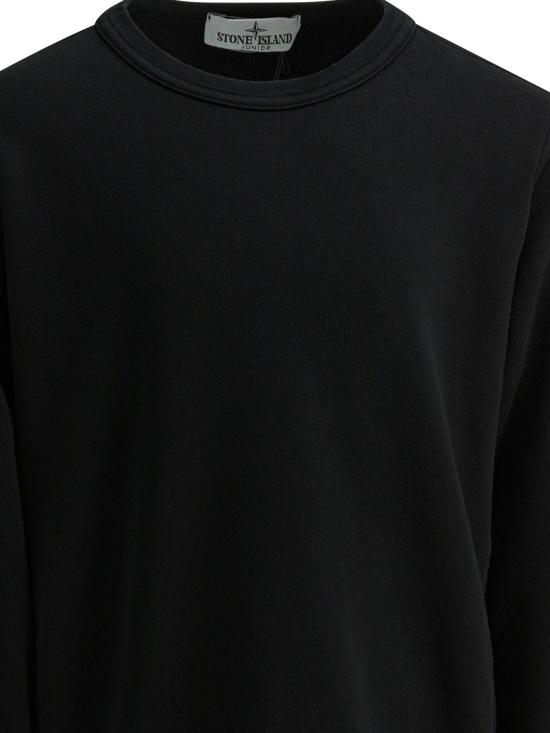 26SS [키즈] 스톤 아일랜드 티셔츠 6100005S0040V0029 Black - STONE ISLAND