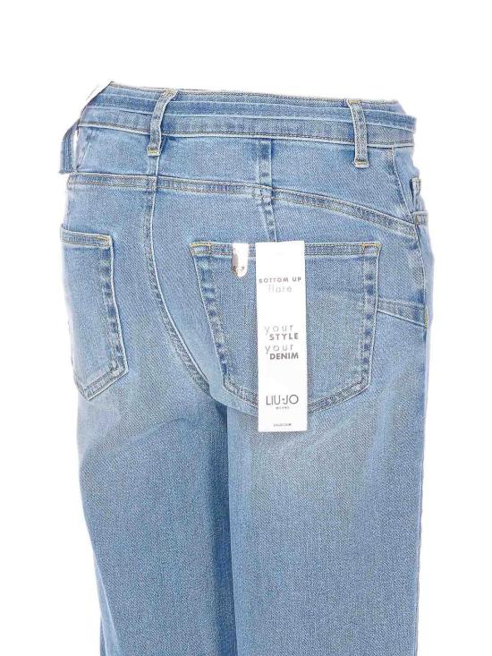 27SS 리우조 스트레이트 팬츠 UA6159D026478986 Blue - LIU JO