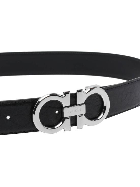 26SS 살바토레 페라가모 가죽 벨트 789034679710 Black - SALVATORE FERRAGAMO