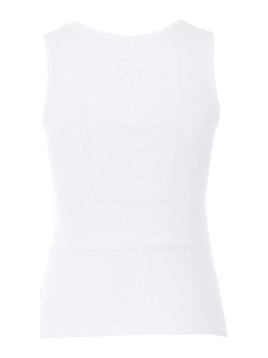 27SS MM6 메종마르지엘라 민소매 티셔츠 S52NL0075M20054101 White - MM6 MAISON MARGIELA