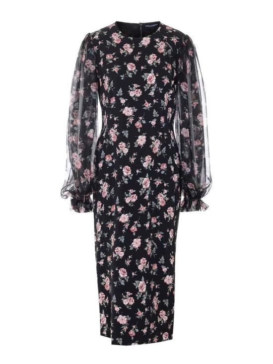 26SS 돌체앤가바나 롱 원피스 F611DTFSA8CHN5XQ Black