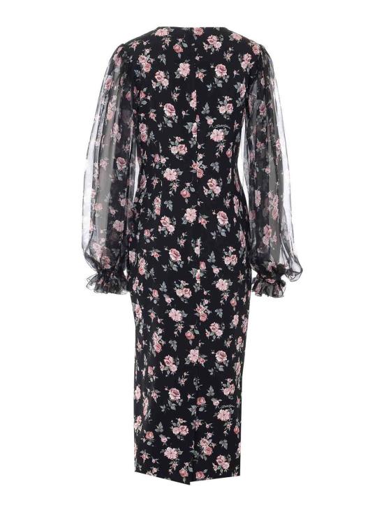 26SS 돌체앤가바나 롱 원피스 F611DTFSA8CHN5XQ Black - DOLCE & GABBANA