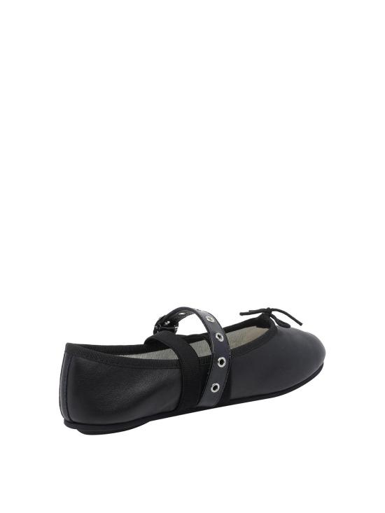 27SS 레페토 플랫 슈즈 V4237VVE410 Black - REPETTO