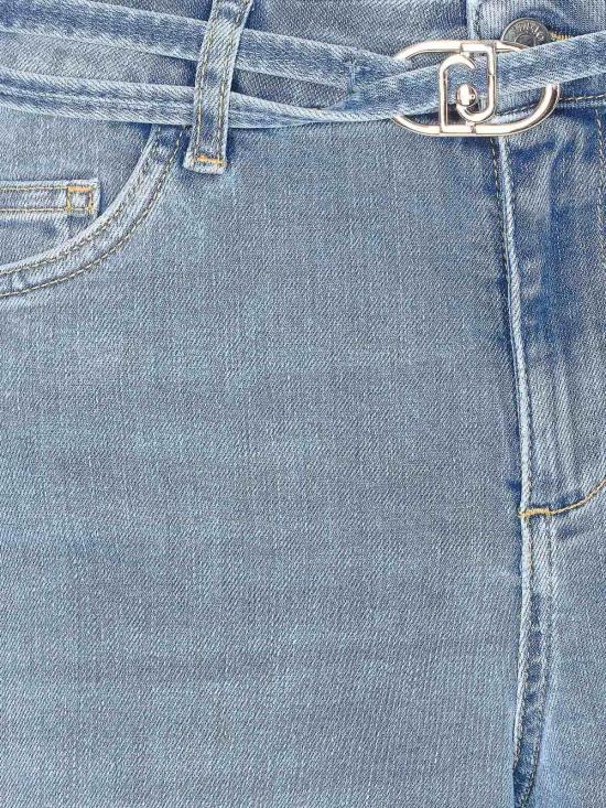 26SS 리우조 스트레이트 팬츠 UA6161D026478986 Blue - LIU JO