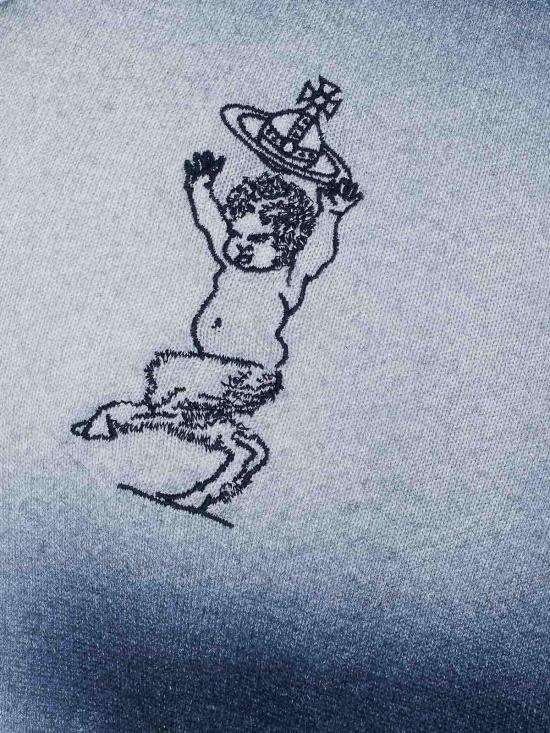 26SS 비비안웨스트우드 스웨터 2701002ZY004IK410 Blue - VIVIENNE WESTWOOD