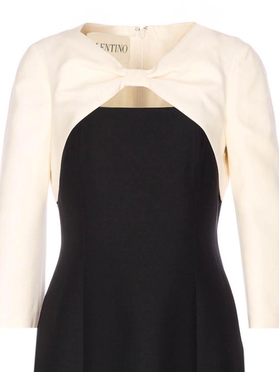 26SS 발렌티노 가라바니 미디 스커트 VAJR01CF0NA Black - VALENTINO GARAVANI