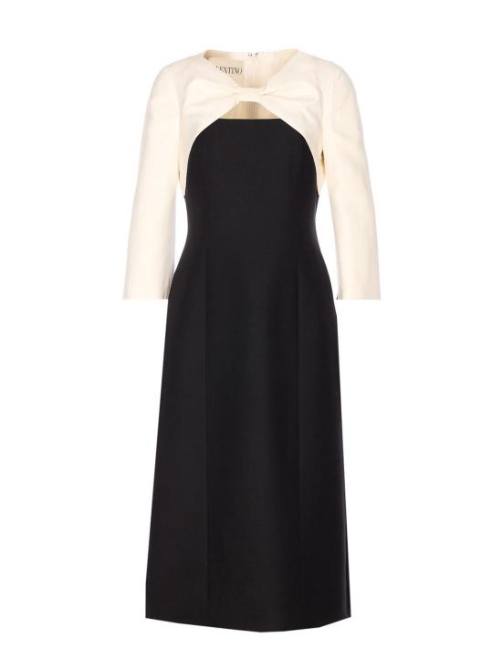 26SS 발렌티노 가라바니 미디 스커트 VAJR01CF0NA Black