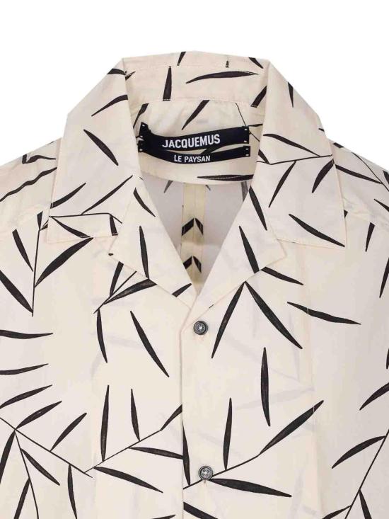  자크뮈스 반팔 셔츠 25HSHM00535AW002081KL White - JACQUEMUS