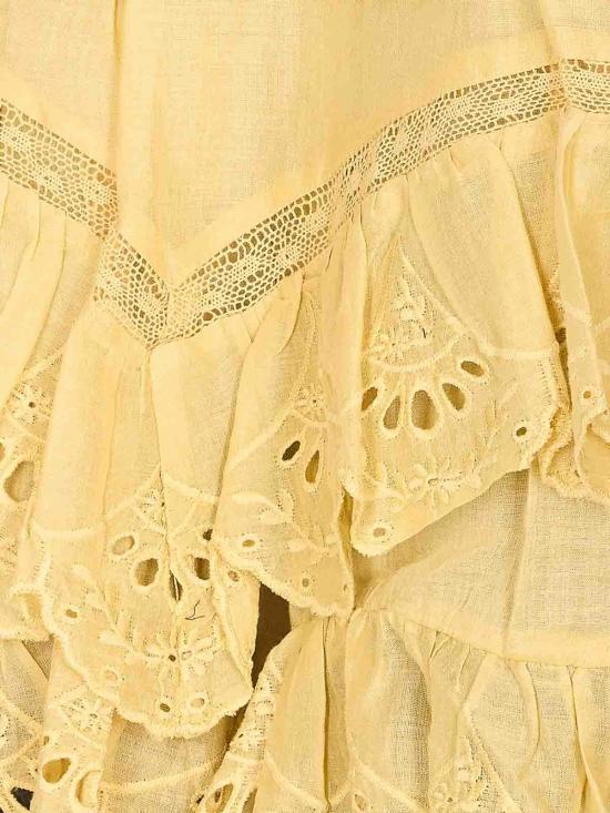 26SS 이자벨마랑에뚜왈 미디 스커트 SH0021FED1J05E10LC Yellow - ISABEL MARANT ETOILE