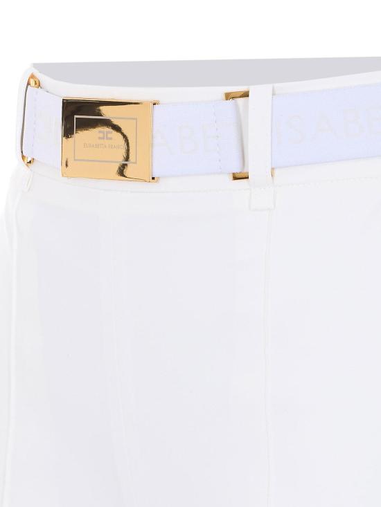  엘리자베타프랜치 숏팬츠 SH00861E2360 White - ELISABETTA FRANCHI