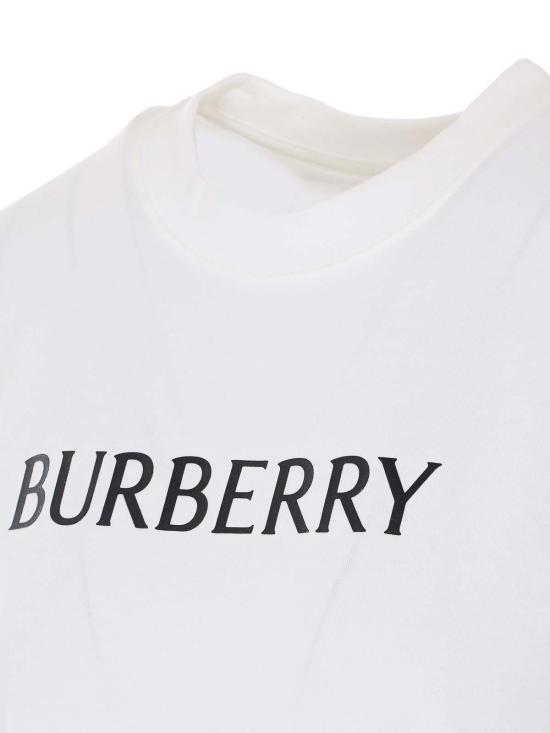 27SS 버버리 반팔 티셔츠 8118978 White - BURBERRY