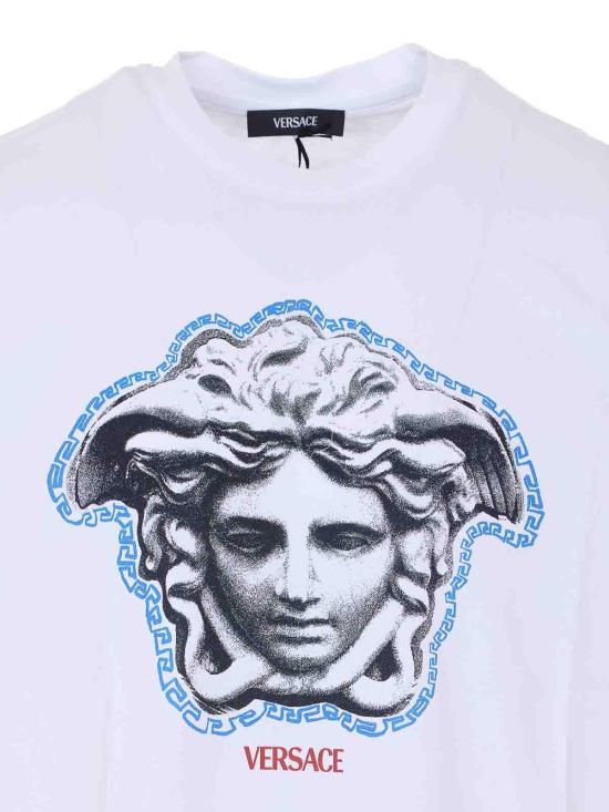 26SS 베르사체 반팔 티셔츠 10133021A167531W000 White - VERSACE