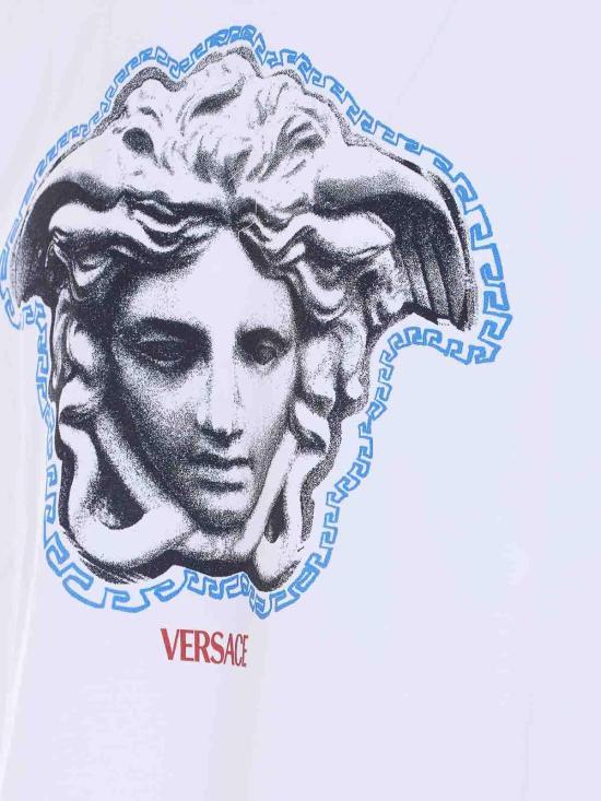 26SS 베르사체 반팔 티셔츠 10133021A167531W000 White - VERSACE