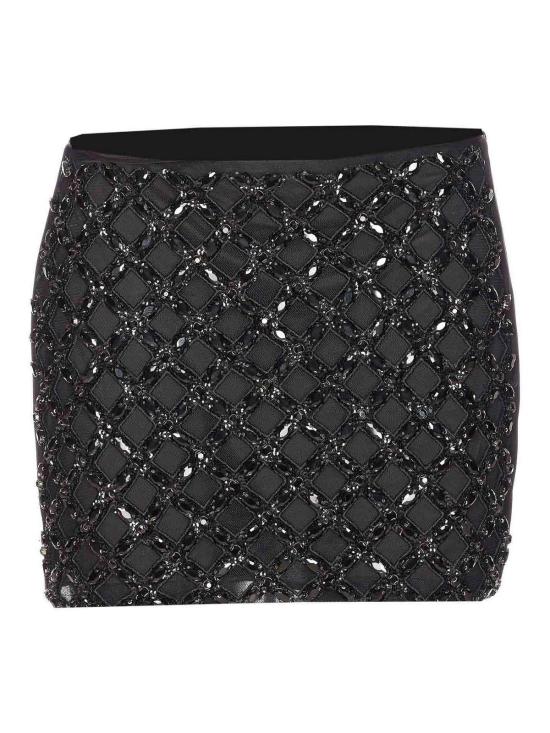 26SS 리우조 미디 스커트 PA6010T252722222 Black