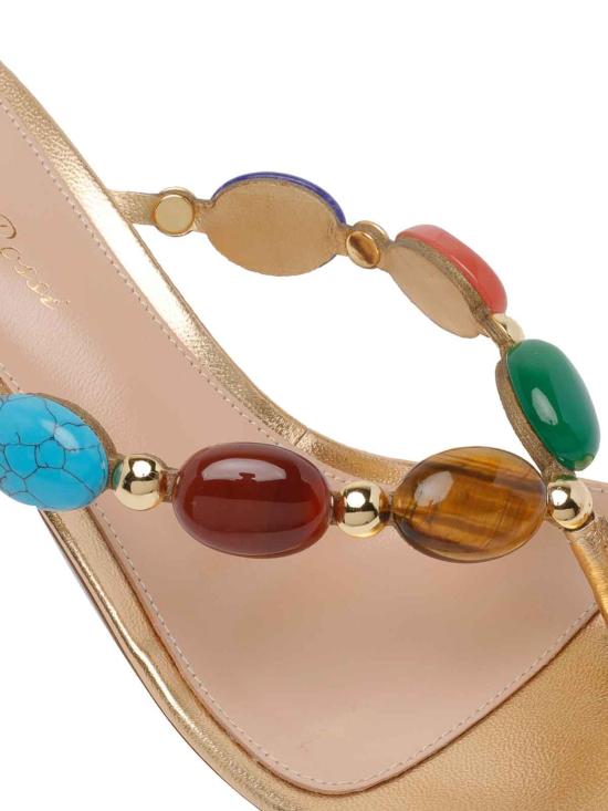 26SS 지안비토로시 힐/펌프스 G1523070 Gold - GIANVITO ROSSI