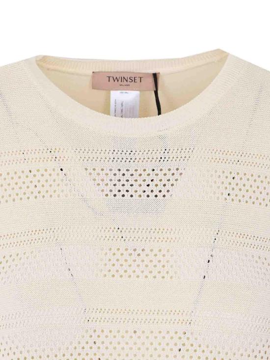 27SS 트윈셋 숏 원피스 261TP308100059 White - TWINSET