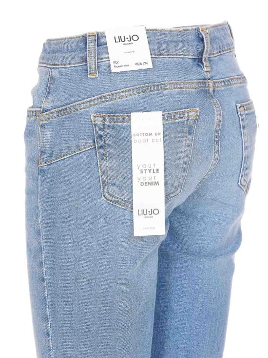 27SS 리우조 스트레이트 팬츠 UA6022DM31078801 Blue - LIU JO