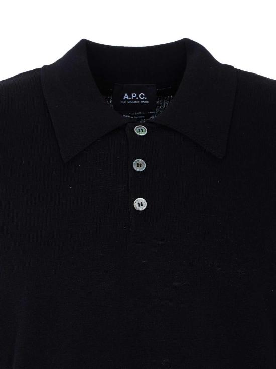 27SS 아페쎄 폴로 티셔츠 COEZJH23471LZZ Black - A.P.C.