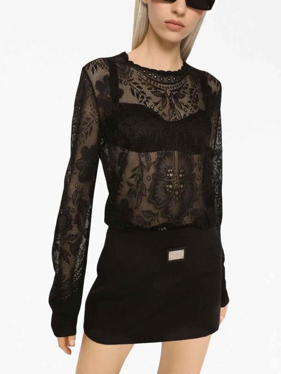  돌체앤가바나 숏 원피스 F4CLKTFU8BMN0000 Black - DOLCE & GABBANA