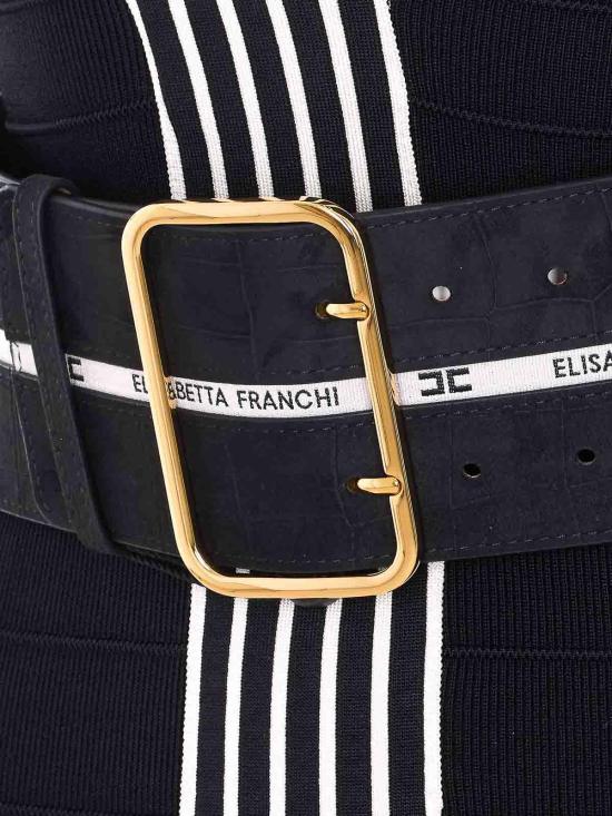  엘리자베타프랜치 미디 스커트 AM01S61E2685 Black - ELISABETTA FRANCHI